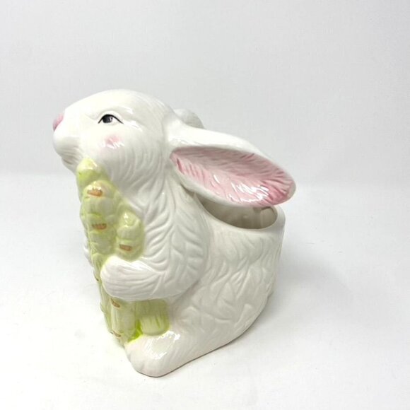 Target Easter Bunny Asparagus Planter Candy Treat Dish - Picture 4 of 5